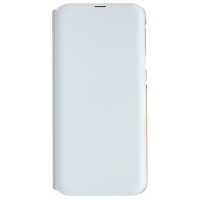 Dėklas A405 Samsung Galaxy A40 Wallet cover Baltas